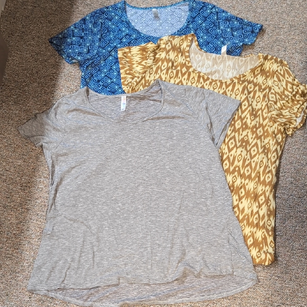 Lularoe 3x Classic Tee Bundle
